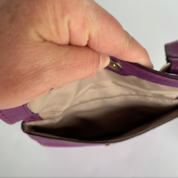 COLE HAAN Purple cross body bag - Picture 9 of 11